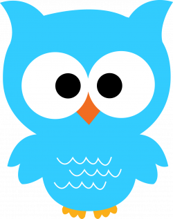 Free Cute Blue Owls, Download Free Clip Art, Free Clip Art on ...