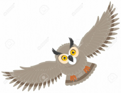 Flying owl clipart 3 » Clipart Station