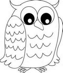Owl Outline Clip Art   Clipart Free Download - Clip Art Library