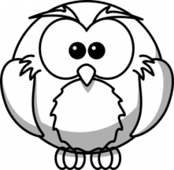 Owl Outline Clip Art at Clker.com - vector clip art online, royalty ...
