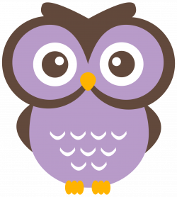 Purple owl clipart - Clip Art Library