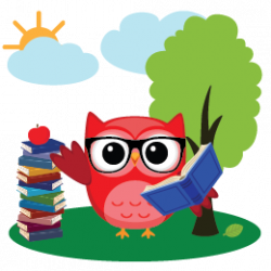 Owl Reading Book Clipart | Free download best Owl Reading Book ...
