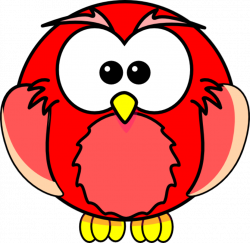 Red Owl Clip Art at Clker.com - vector clip art online, royalty free ...