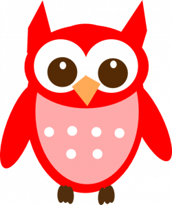 Red Owl Clip Art at Clker.com - vector clip art online, royalty free ...