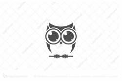 Exclusive Logo 87029, Owl Logo