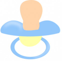 Blue Pacifier Clip Art at Clker.com - vector clip art online ...