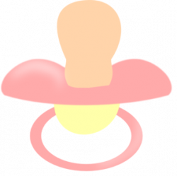 Pink Pacifier Clip Art at Clker.com - vector clip art online ...