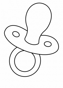 Free Pacifier Silhouette, Download Free Clip Art, Free Clip ...