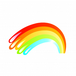Paintbrush clipart rainbow, Paintbrush rainbow Transparent ...