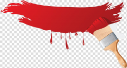 Red brush stroke animated illustration, Brush Paint , brush ...