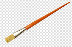 Orange paint brush illustration, Paintbrush , Paint Brush ...