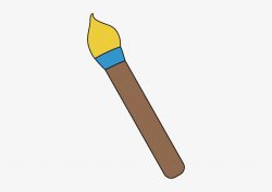 Yellow Clipart Paintbrush - Pink Paint Brush Clipart - Free ...
