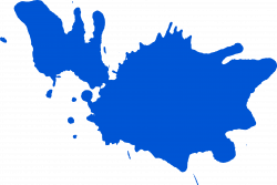 10 Blue Paint Splatters (PNG Transparent) | OnlyGFX.com