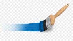 Paint Brush Clipart Transparent - Transparent Background ...