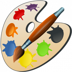 Palette Painting Art Clip art - painting png download - 512 ...