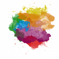 Watercolor painting Clip art - color splash png download ...