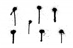 7 Spray Paint Drip (PNG Transparent) | OnlyGFX.com