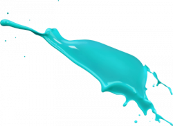 Light Blue Paint Splatter transparent PNG - StickPNG