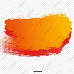 Orange Brush, Vector, Ink Marks, Striped Lines PNG and ...