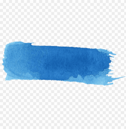 paint brush stroke blue PNG image with transparent ...