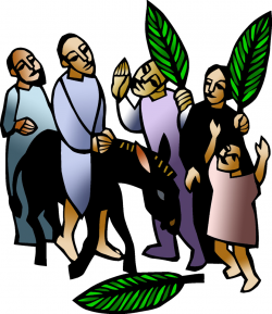 Palm Sunday Clip Art Black And White | Clipart Panda - Free Clipart ...