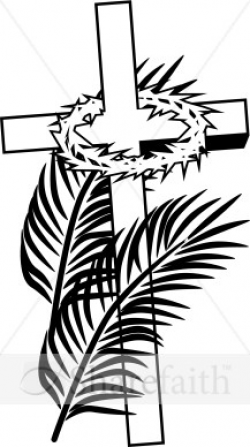 Palm Sunday Clip Art Black And White | Clipart Panda - Free Clipart ...