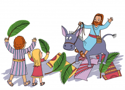 Palm Sunday Clipart For Children