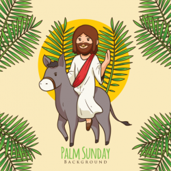 Palm Sunday Background - Download Free Vector Art, Stock Graphics ...