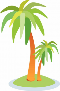 Palm tree island clipart | Free Reference Images | Hey Hun | Palm ...