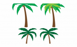 Palm Tree Clipart Different Tree - Tropical Tree Clip Art ...