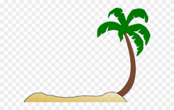 Palm Tree Clipart Clip Art - Clip Art Summer Borders - Png Download ...