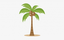 Two Palm Trees Png Clipart Image - Coconut Tree Clipart Transparent ...