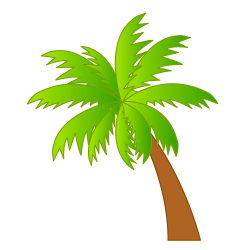 Palm tree art tropical palm trees clip clip art - ClipartPost