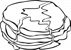 Free Pancake Clipart Black And White, Download Free Clip Art ...