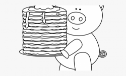 Drawn Pancake Color - Clip Art #544234 - Free Cliparts on ...