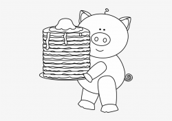 Pancake Clipart If You Give A Pig A Pancake - Pig Pancake ...