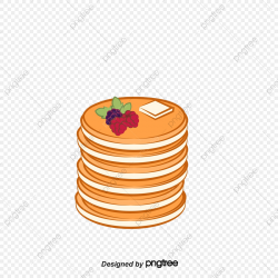 Pancake Logo, Pastry, Cake, Bread PNG and Vector with ...
