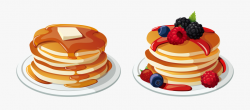Pancakes Vector Clipart - Pancakes Clipart Png #74321 - Free ...