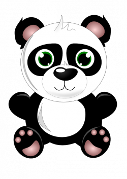 Free Clipart: Baby panda | katja_zupancic