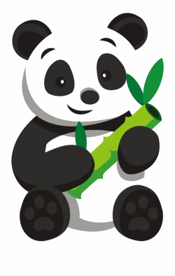 Clip Royalty Free Stock Giant House Restaurant Bear - Panda Eating ...