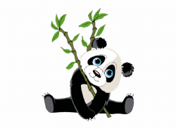 Bears Cartoon Animal Images Free To Download Ⓒ - Panda With Bamboo ...