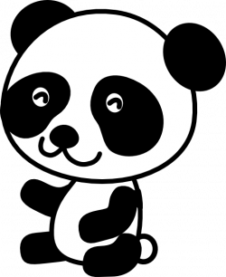 Panda Clipart Black And White | Clipart Panda - Free Clipart Images