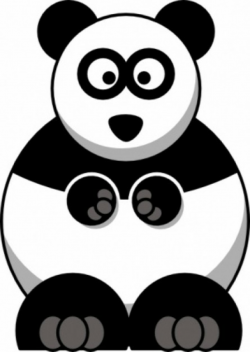 Panda free cartoon clip art pictures clipart images - ClipartAndScrap