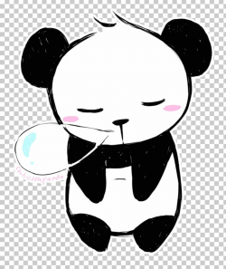 Giant Panda Chibi Bear Drawing Cuteness PNG, Clipart, Animals, Anime ...