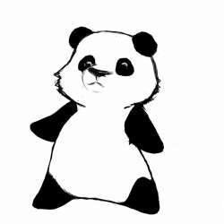 How To Draw A Chibi Panda - Clip Art Library