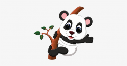 Baby Panda Png Photo - Panda Climbing Tree Clipart - 400x400 PNG ...