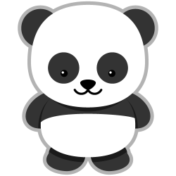 School panda clipart back to by littlemoss on - ClipartBarn