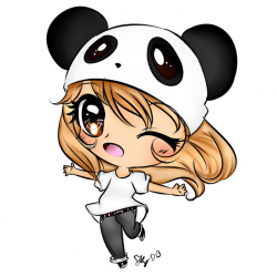 Chibi. cute panda | school: how to draw | Clipart library - Clip Art ...