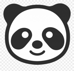 Panda Clipart Transparent - Panda Emoji Coloring Pages - Png ...