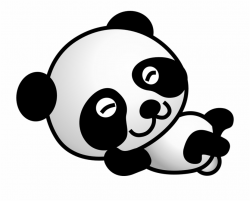 Panda Bear Cartoon Comic Cute Sleeping Resting - Cartoon Panda ...